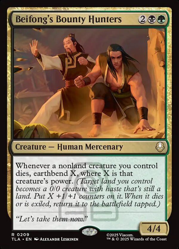 Beifong's Bounty Hunters - Magic: The Gathering