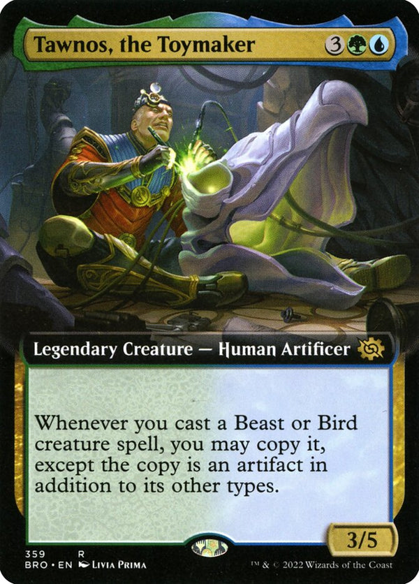 Tawnos, the Toymaker (Extended Art) - Magic: The Gathering