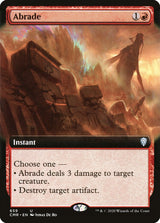 Abrade (Extended Art) - Magic: The Gathering