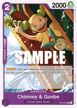 Chimney & Gonbe - One Piece Card Game