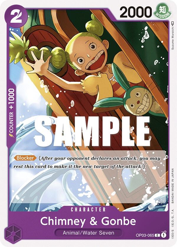 Chimney & Gonbe - One Piece Card Game
