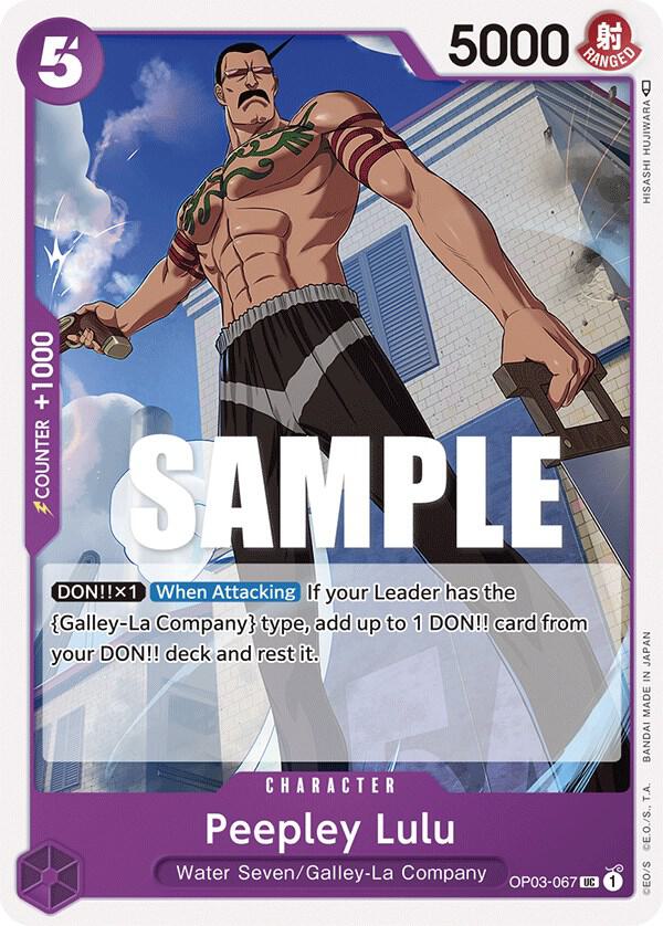 Peepley Lulu - One Piece Card Game