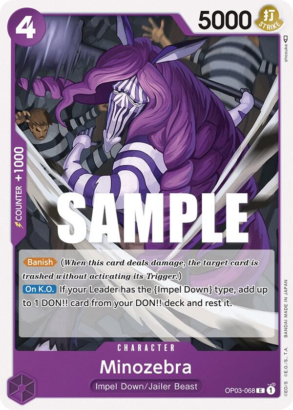 Minozebra - One Piece Card Game