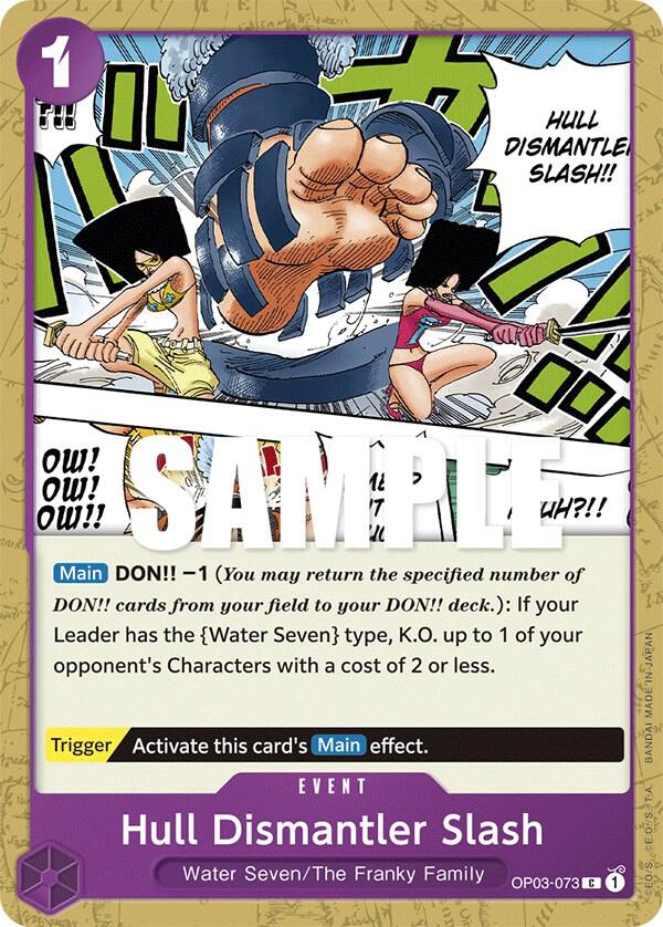 Hull Dismantler Slash - One Piece Card Game
