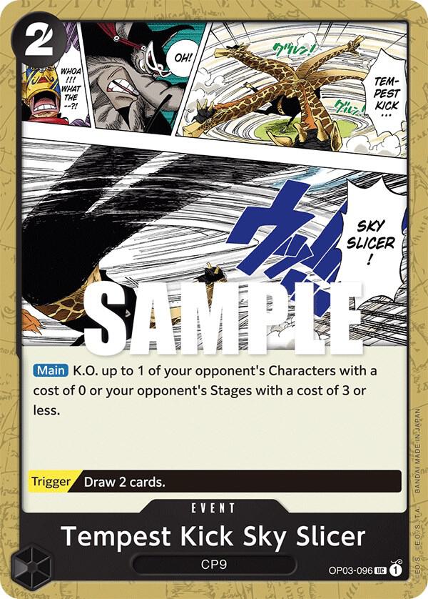 Tempest Kick Sky Slicer - One Piece Card Game