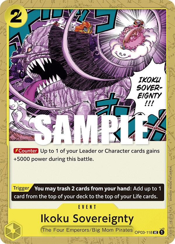 Ikoku Sovereignty - One Piece Card Game