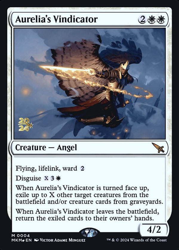 Aurelia's Vindicator - Magic: The Gathering