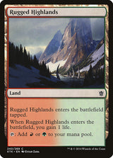 Rugged Highlands - Magic: The Gathering