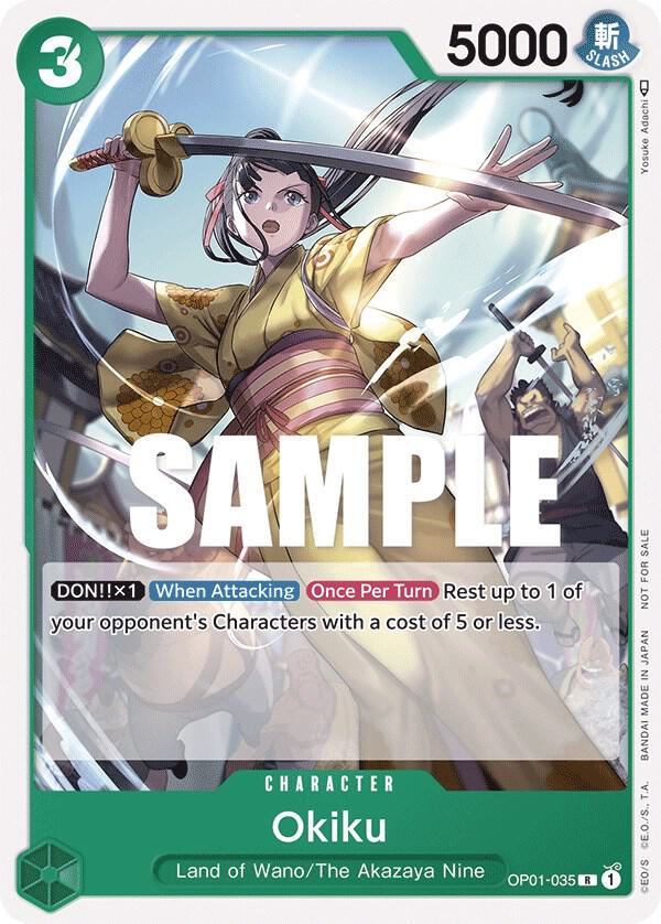 Okiku (Tournament Pack Vol. 4) - One Piece Card Game