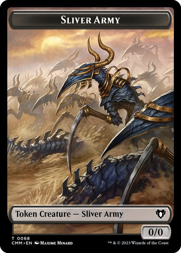 Sliver Army // Sliver Double-Sided Token - Magic: The Gathering