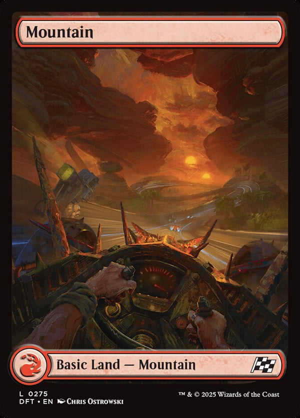 Mountain (0275) - Magic: The Gathering