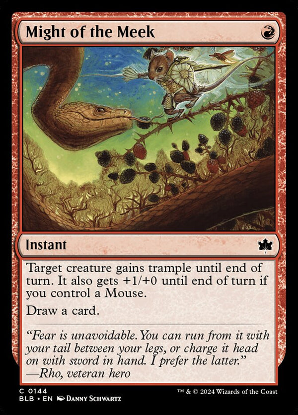 Might of the Meek - Magic: The Gathering