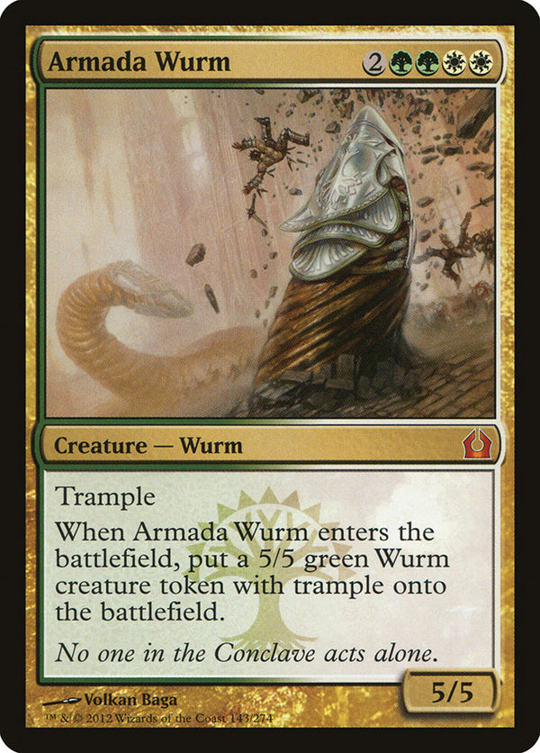 Armada Wurm - Magic: The Gathering