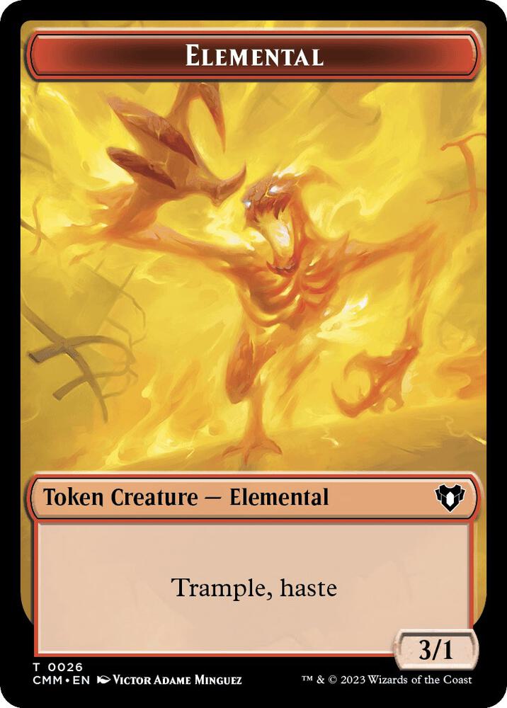 Elemental (0026) // Ogre Double-Sided Token