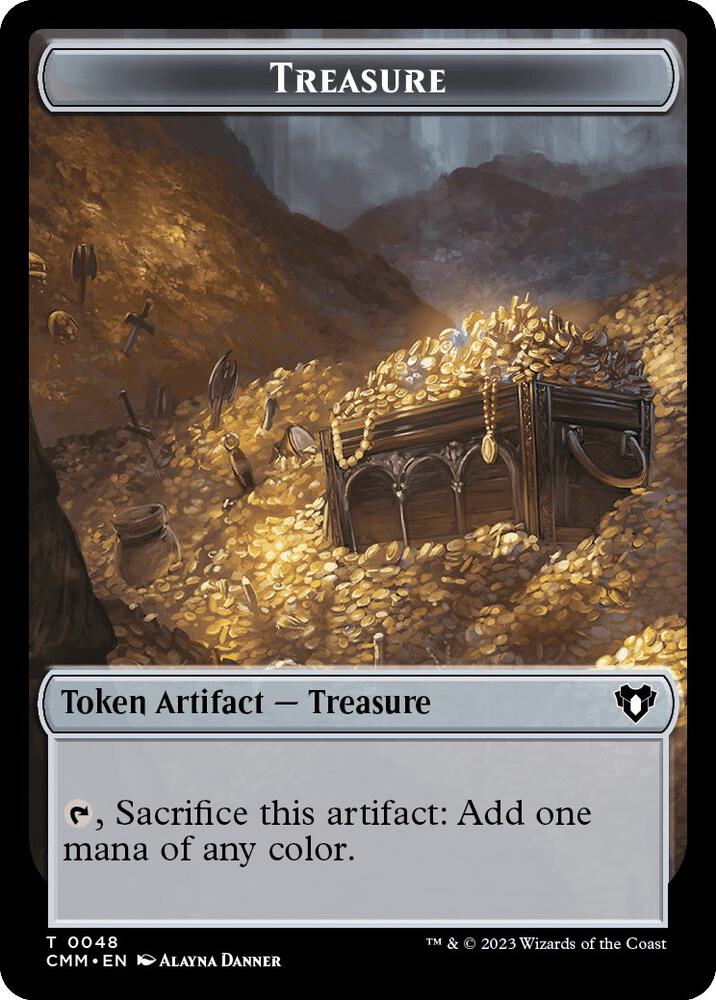Treasure // Spider Double-Sided Token