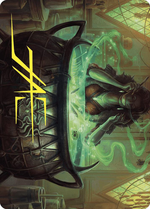 Agatha's Soul Cauldron Art Card (Gold-Stamped Signature) - Magic: The Gathering