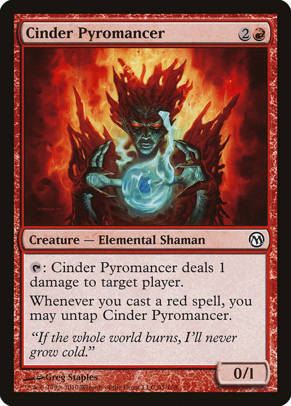 Cinder Pyromancer - Magic: The Gathering