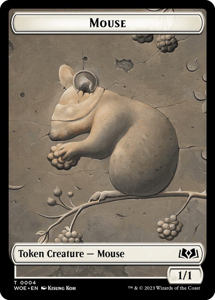 Mouse // Food (0012) Double-Sided Token