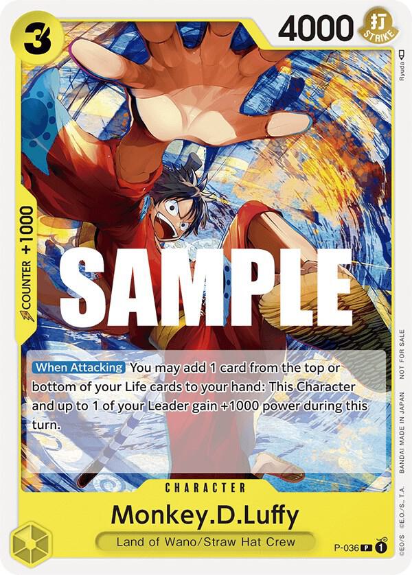Monkey.D.Luffy (Pre-Release Tournament) - One Piece Card Game