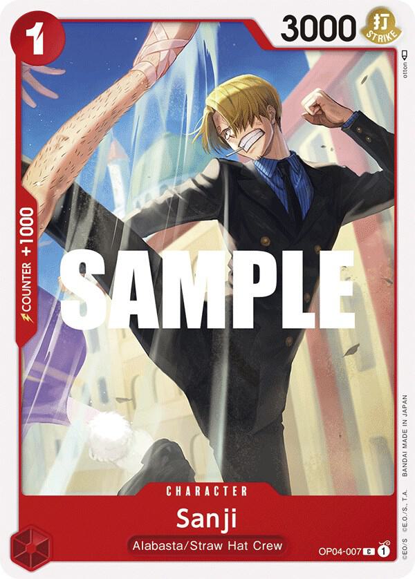 Sanji (007) - One Piece Card Game
