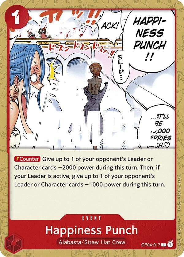 Happiness Punch - One Piece Card Game