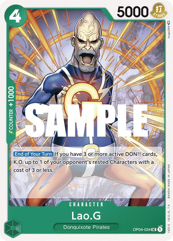 Lao.G - One Piece Card Game