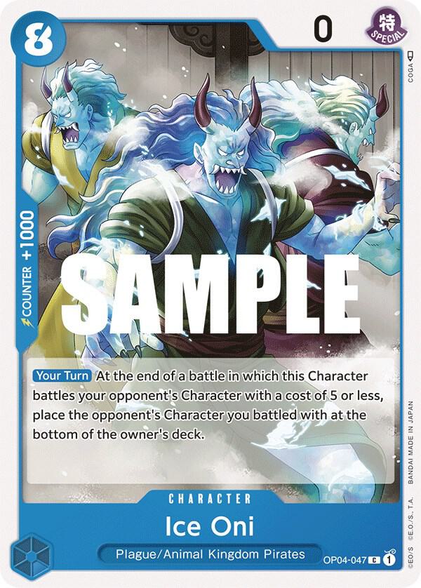 Ice Oni - One Piece Card Game
