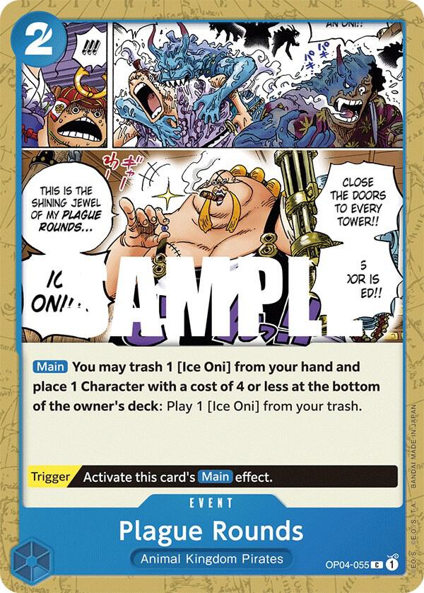 Plague Rounds - One Piece Card Game
