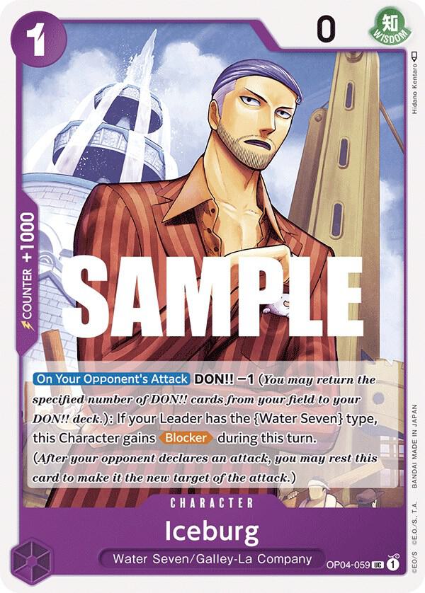 Iceburg - One Piece Card Game