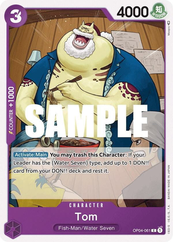 Tom - One Piece Card Game