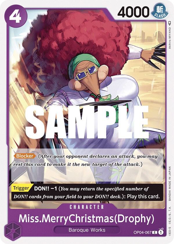 Miss.MerryChristmas(Drophy) - One Piece Card Game