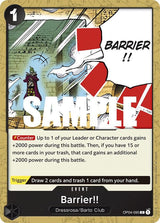 Barrier!! - One Piece Card Game