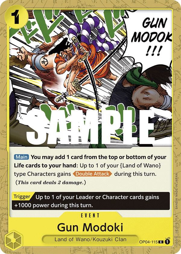 Gun Modoki - One Piece Card Game