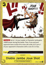 Diable Jambe Joue Shot - One Piece Card Game