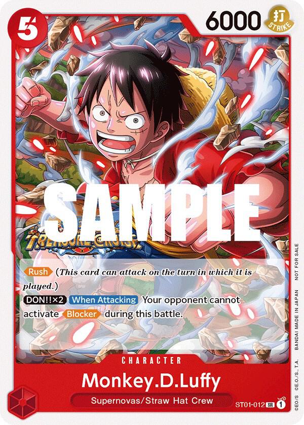 Monkey.D.Luffy (Tournament Pack Vol. 5) (OP-PR ST01-012) - One Piece Card Game