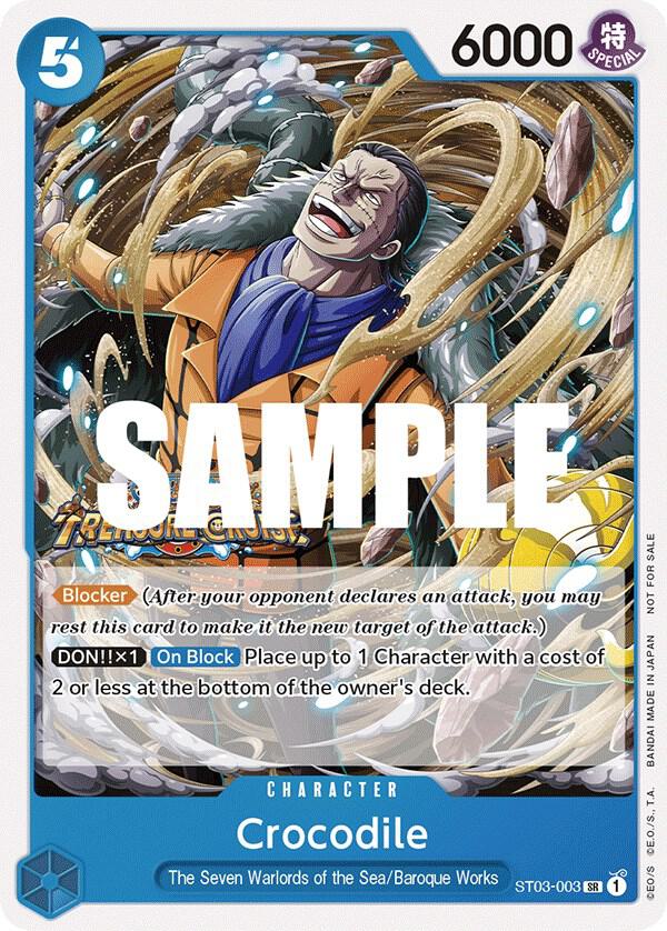 Crocodile (Tournament Pack Vol. 5) - One Piece Card Game