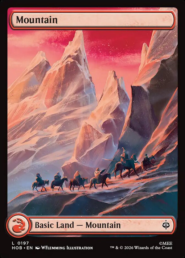 Mountain (0197) - Magic: The Gathering
