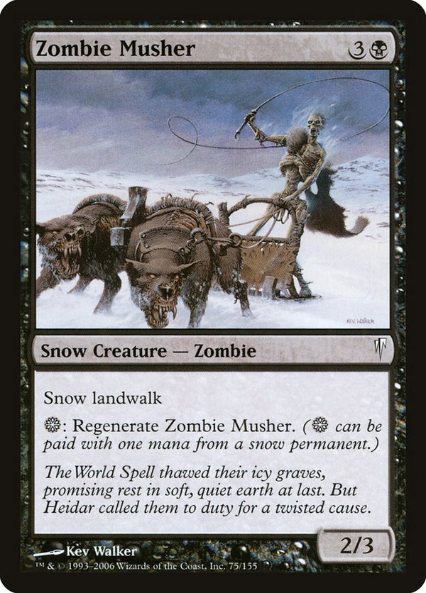 Zombie Musher - Magic: The Gathering