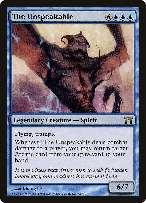 The Unspeakable - Magic: The Gathering