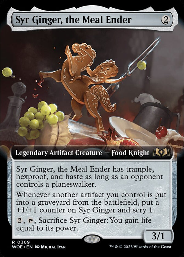Syr Ginger, the Meal Ender (Extended Art) - Magic: The Gathering