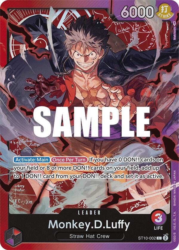 Monkey.D.Luffy (002) (ST10-002) - One Piece Card Game