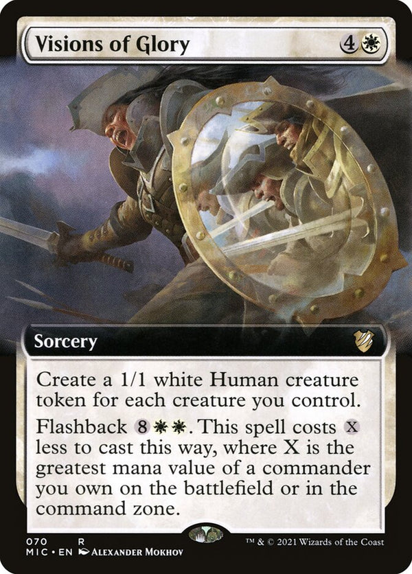 Visions of Glory (Extended Art) - Magic: The Gathering