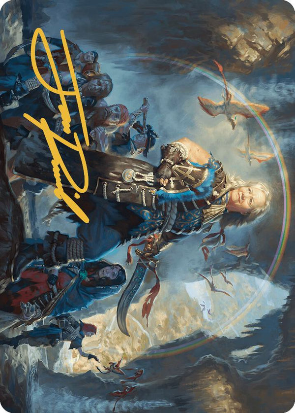 Admiral Brass, Unsinkable Art Card (Gold-Stamped Signature) - Magic: The Gathering