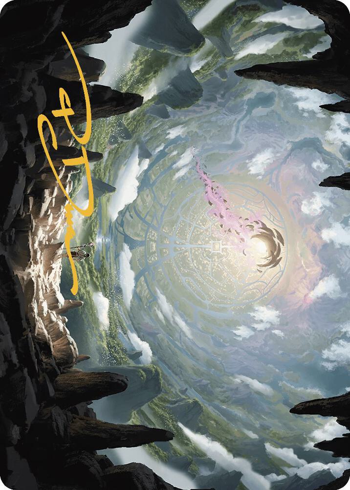 The Core Art Card (Gold-Stamped Signature)