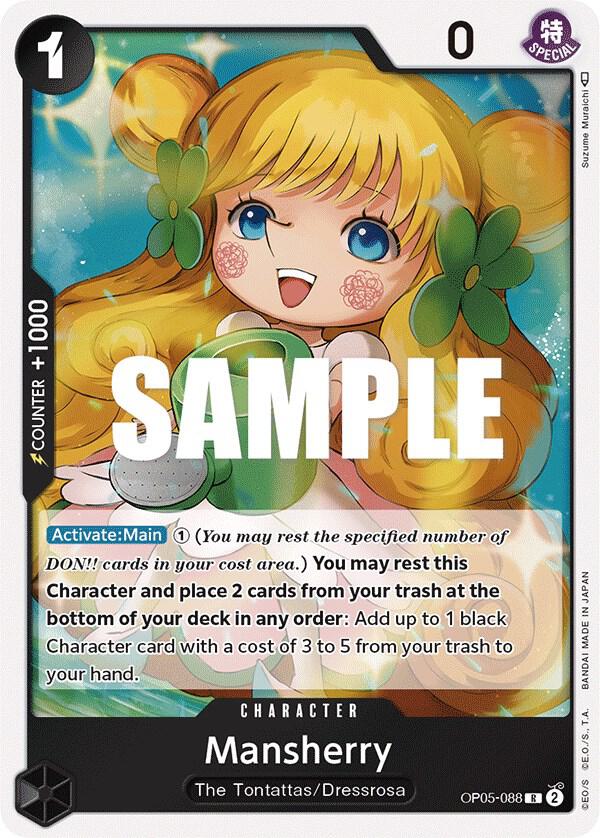 Mansherry - One Piece Card Game