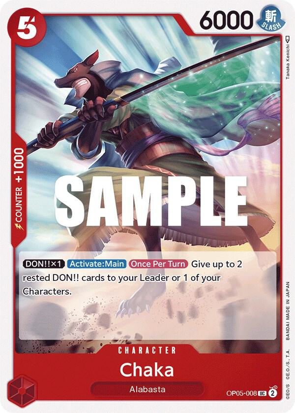 Chaka - One Piece Card Game