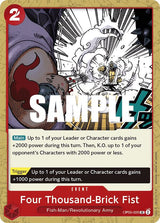 Four Thousand-Brick Fist - One Piece Card Game