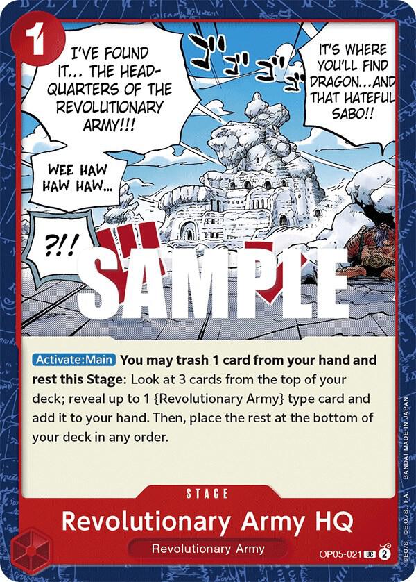 Revolutionary Army HQ - One Piece Card Game