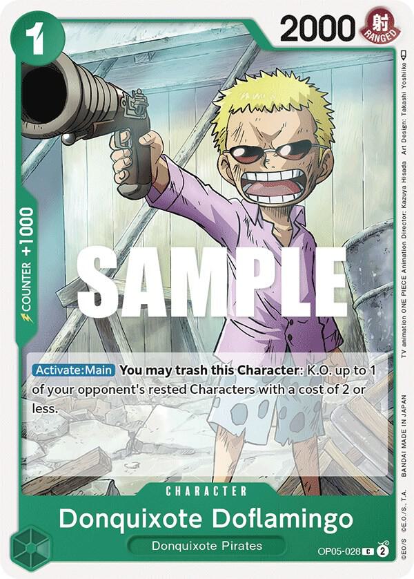 Donquixote Doflamingo (028) - One Piece Card Game