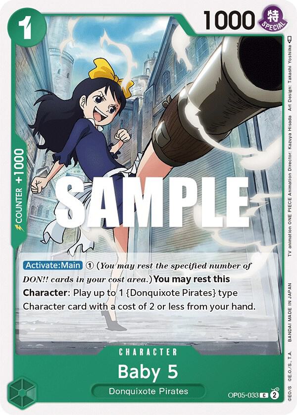 Baby 5 (033) - One Piece Card Game